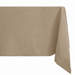 Linnea nappe rectangulaire coton lavé - Marron