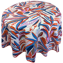 Linnea nappe ronde enduite CHILI