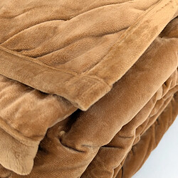 Acheter Linnea Couvre-lit velours Gipsy - Camel