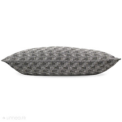 Linnea Housse de coussin 80x100 cm SHELL gris Argent