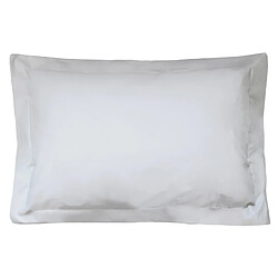 Linnea Taie d’oreiller coton Alto - Taie d’oreiller en coton peigné 57 fils/cm² - traitement Easycare - finition volant piqué - forme portefeuille - fabrication française