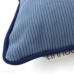 Linnea Housse de coussin 80x100 cm STARSKY Bleu Azur