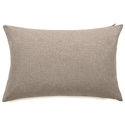 Linnea Housses de coussin extérieur 40x60 cm GALIA à zip étanche vert Chanvre - Housse de coussin extérieur en tissu oléfine jacquard (polypropylène fil teint, 210 g/m²). Déperlante, anti-UV, très résistante avec zip étanche. Fabriquée en Turquie, disponible en trois dimensions et plusieurs teintes. Idéale pour une décoration extérie