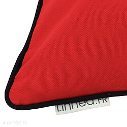 Linnea Housse de coussin 45x45 cm MONTSEGUR rouge Tomate