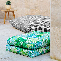 Linnea Housse de coussin 45x45 cm PANAMA Noir