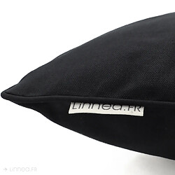Linnea Housse de coussin 45x45 cm MONTSEGUR Noir