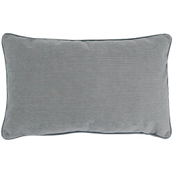 Linnea Housse de coussin 30x50 cm STARSKY Gris Perle - Housse de coussin dézippable collection STARSKY Faite à la main avec passion et souci du détail, deux faces velours côtelé épais. Housse déhoussable finition passepoil et fermeture à glissière, livrée sans garnissage intérieur