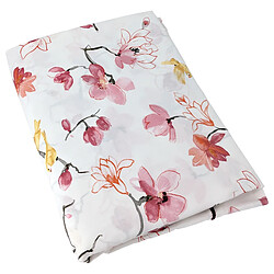 Linnea drap plat percale Elisa - Rose