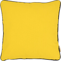 Linnea Housse de coussin 45x45 cm MONTSEGUR jaune Curcuma