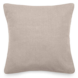 Linnea Housse de coussin 45x45 cm 50% lin et 50% coton collection OPERA DECO ficelle