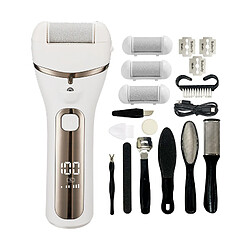 Râpe électrique pour pieds IPX7, pédicure