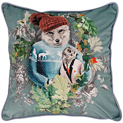 Linnea Housse de coussin 45x45 cm WONDERLAND Renard hipster