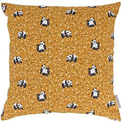 Linnea Housse de coussin 45x45 cm TAO marron Cacahuète