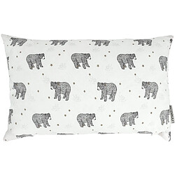 Linnea Housse de coussin 30x50 cm BALOO blanc Naturel