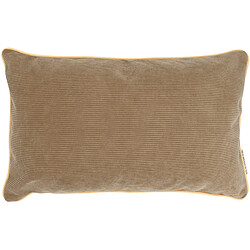 Linnea Housse de coussin 30x50 cm STARSKY Marron Ficelle - Housse de coussin dézippable collection STARSKY Faite à la main avec passion et souci du détail, deux faces velours côtelé épais. Housse déhoussable finition passepoil et fermeture à glissière, livrée sans garnissage intérieur