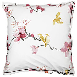 Linnea taie d’oreiller percale Elisa - Rose