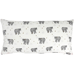 Linnea Housse de coussin 30x60 cm BALOO blanc Naturel
