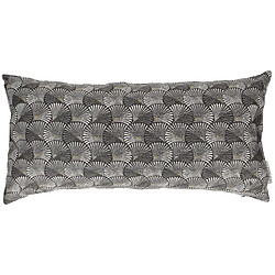 Linnea Housse de coussin 30x60 cm SHELL gris Argent
