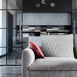 Linnea Housse de coussin 30x50 cm NOUMEA Blanc