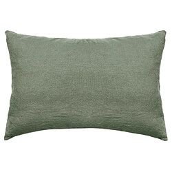 Linnea taie d’oreiller coton lavé PALACE - Vert