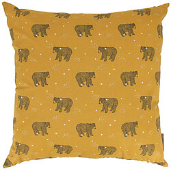 Linnea Housse de coussin 50x50 cm BALOO marron Or