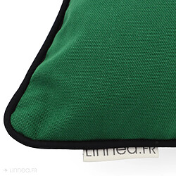 Linnea Housse de coussin 20x20 cm MONTSEGUR vert Sapin