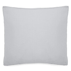 Linnea taie d’oreiller mousseline de coton Milos - Blanc - Taie d’oreiller en mousseline de coton - Tissage plat - Uni - Lavage 30°C - Sèche-linge doux - Ne pas repasser - Fabriquée en Turquie