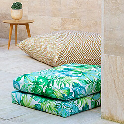 Linnea Housse de coussin 20x20 cm PANAMA Jaune Curry