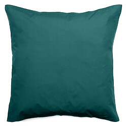 Linnea Taie d’oreiller percale Manoir - Bleu canard - Taie d'oreiller 65x65 cm vert Canard, collection MANOIR 100% percale de coton tissage 80 fils/cm2 très serrés, doux au toucher, respirant et très rési