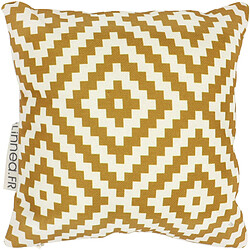 Linnea Housse de coussin 20x20 cm PANAMA Jaune Curry
