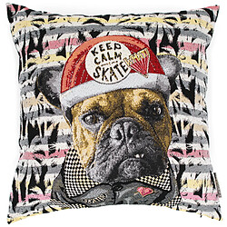 Linnea Housse de coussin 45x45 cm SKATER Noir