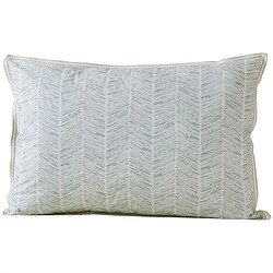 Linnea taie d’oreiller percale SPITZBERG - Bleu