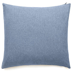 Linnea Housses de coussin extérieur 62x62 cm GALIA à zip étanche bleu Topaze - Housse de coussin extérieur en tissu oléfine jacquard (polypropylène fil teint, 210 g/m²). Déperlante, anti-UV, très résistante avec zip étanche. Fabriquée en Turquie, disponible en trois dimensions et plusieurs teintes. Idéale pour une décoration extérie