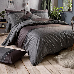 Linnea drap plat satin de coton Enzo - Noir