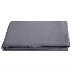 Linnea drap plat Palace en coton lavé - Gris