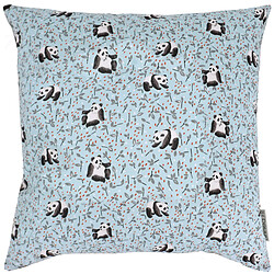 Linnea Housse de coussin 45x45 cm TAO bleu Céladon