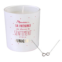 Linnea Bougie parfumée MARBELLA + bracelet surprise