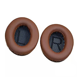 Coussinets de remplacement pour casques Bose QC35, QC15, QC25 – couleur marron