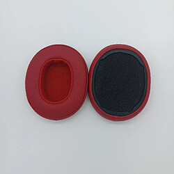 Coussinets de remplacement compatibles avec Skullcandy HESH 3 / HESH 3.0 Wireless – couleur rouge