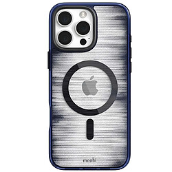 Moshi Coque MagSafe pour iPhone 16 Pro iGlaze Ultra Solide Élégant Indigo