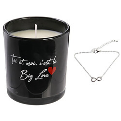 Linnea Bougie parfumée MALAGA + bracelet surprise