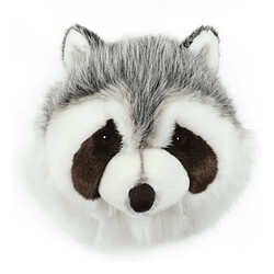 Linnea Peluche trophée raton laveur Josh en polyester collection Forêt