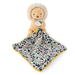Linnea Doudou pantin 12 cm polyester BOH'AIME lion jaune multicolore