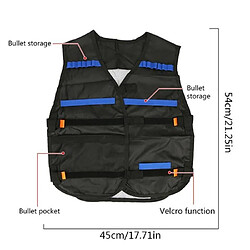Acheter Gilet tactique enfant pour Nerf - Multicolore