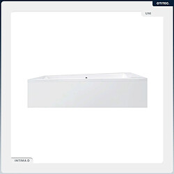 Avis BESCO Baignoire asymétrique - 170 x 125 cm - Droite - sans Habillage - avec Pieds - 2 Repose-têtes - Étagère bambou - Vidage Chrome - INTIMA DUO