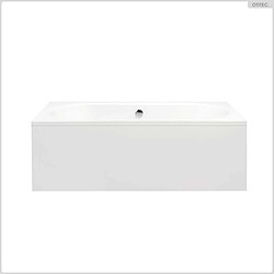 Avis BESCO Baignoire rectangulaire - 170 x 75 cm - avec Tablier - Pieds - Vidage Chrome - VITAE