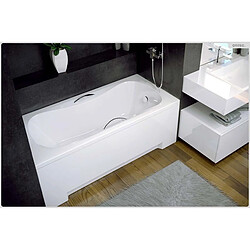 Acheter BESCO Baignoire rectangulaire - 170 x 70 cm - avec Habillage Polystyrène - Pieds - Vidage Chrome - ARIA