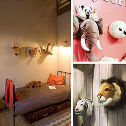 Avis Linnea Peluche trophée mural Savane Rhinocéros Michael