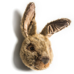 Linnea Peluche trophée Lièvre Brun Lewis collection Forêt