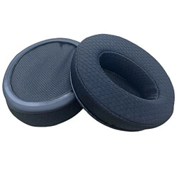 Coussinets de remplacement en toile compatible avec Sennheiser HD4.50 BTNC, HD4.40BT, HD350 et HD458, couleur noir.